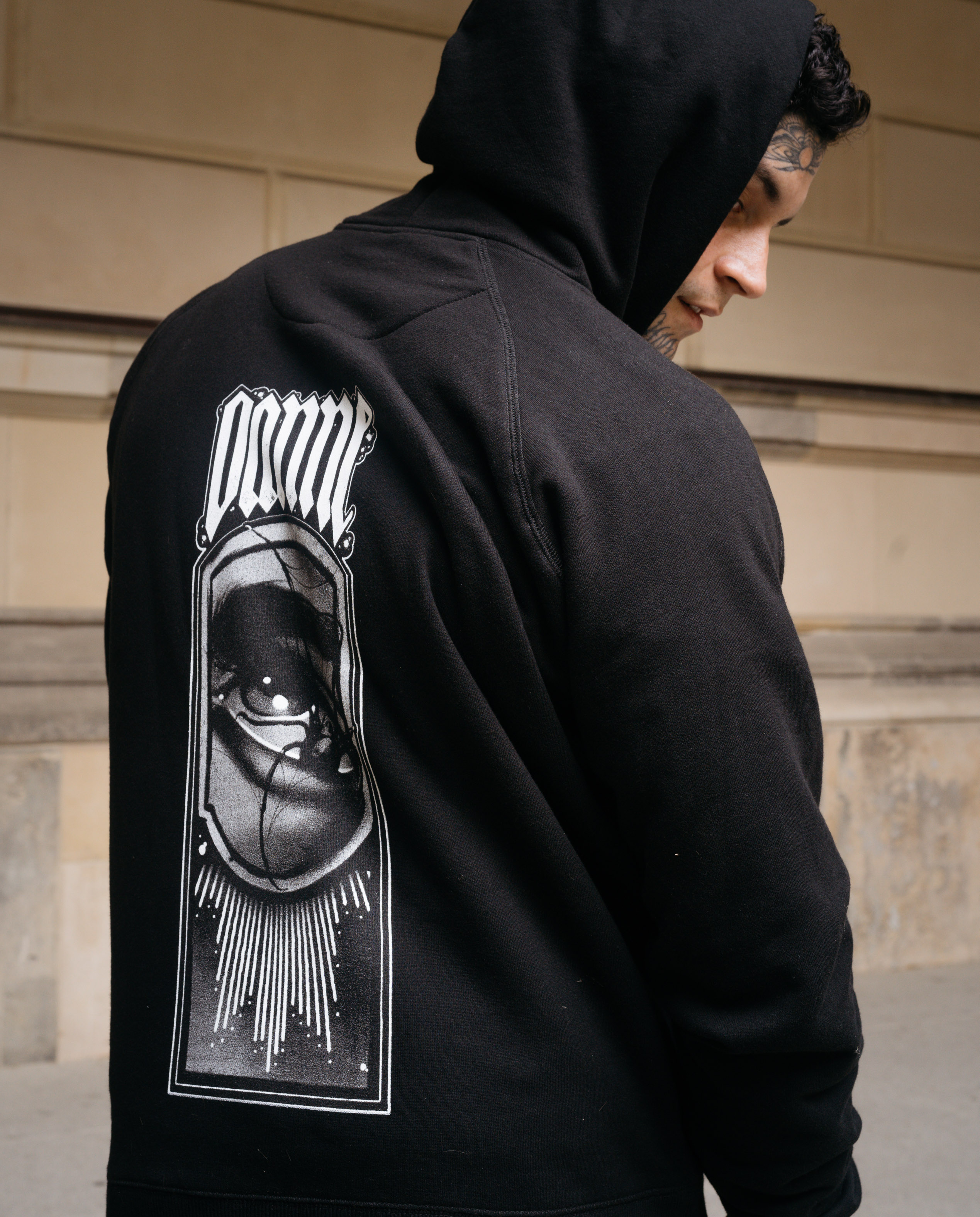 Midnight Ink Hoodie – Detail II